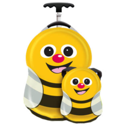 Cazbi Bee Small 17.5` Case and Backpack Set