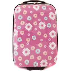 Pink Flower Large 28` Trolley Case