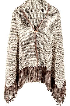 Piedras Toggle fastening shawl