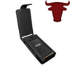 Luxury Leather Case For LG KE850 Prada - Black