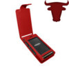 Luxury Leather Case For LG KE850 Prada - Red