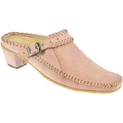 Female Abby Leather Upper Leather Lining Casual in Pink