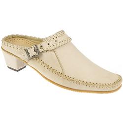 Female Abby Leather Upper Leather Lining Casual in Sand