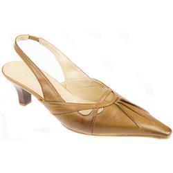Female Pccar701 Leather Upper Comfort Sandals in Tan