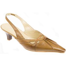 Female Pccar701 Leather Upper Comfort Sandals in Tan