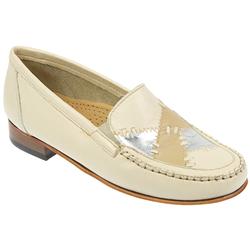 Female PCNAP708 Leather Upper Leather Lining Leather Lining Casual Shoes in Beige Multi