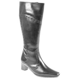 Female Pcpkl611 Leather Upper Textile Lining Comfort Boots in Black, Brown