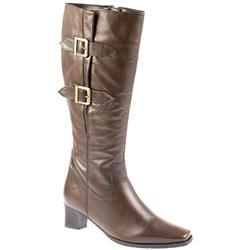 Pierre Cardin Female Pcpkl613 Leather Upper Textile Lining Calf/Knee in Brown