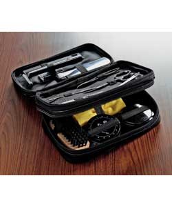 Leather Grooming Kit Gift Box