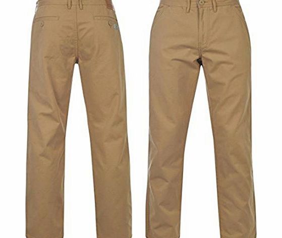 Pierre Cardin Mens C Chino Trousers Pants Casual Brand New Dark Stone 34W R