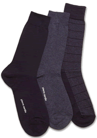 Pierre Cardin Navy Socks (3 pack)
