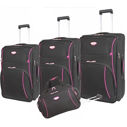 Pierre Cardin Neon 71/60/50/45cm 4 Piece Luggage Set cl60248