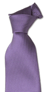 Pierre Cardin Purple Diamond Silk Tie