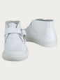 SHOES WHITE 10 UK PIE-T-421-SUEDE