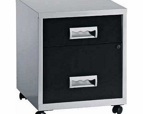 Pierre Henry 2 Drawer Combi Filing Cabinet -