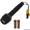 Rubber Torch Including AA-Size Batteries