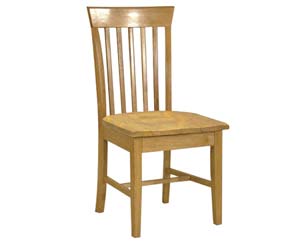 Pigalle natural oak dining chairs