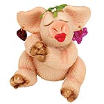 Piggin Pucker Up Its Christmas Ornament