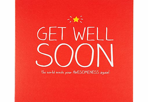 Pigment Get Well Soon Card