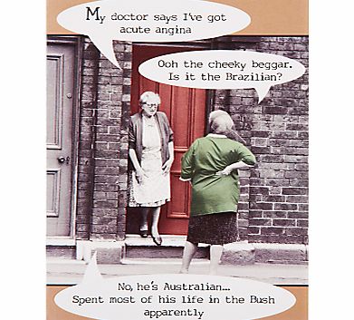 Pigment Two Ladies On Doorstep Acute Angina