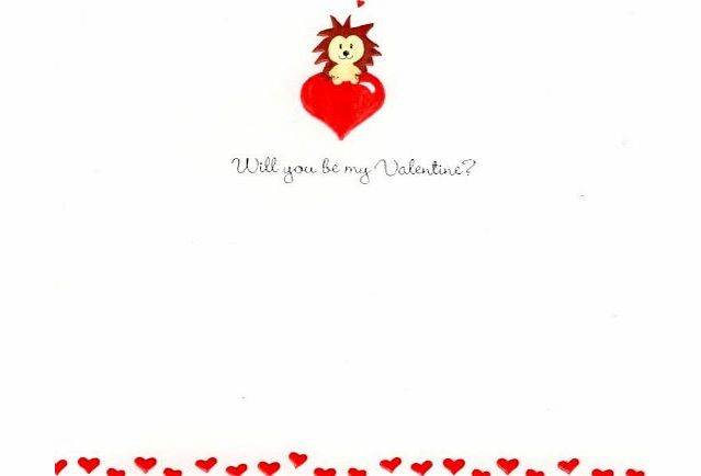 Pigment Will You Be My Valentine? Card Cute Valentines Day New Greeting Cards