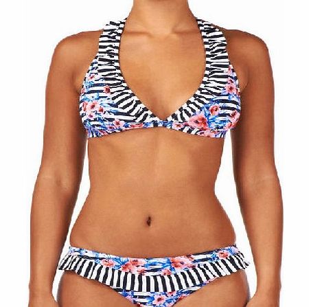 Piha Womens PIHA 2Nd Hand Rose Frill Halter Bikini