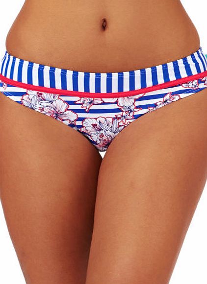 Piha Womens Piha Papeete Pant Bikini Bottom - Blue