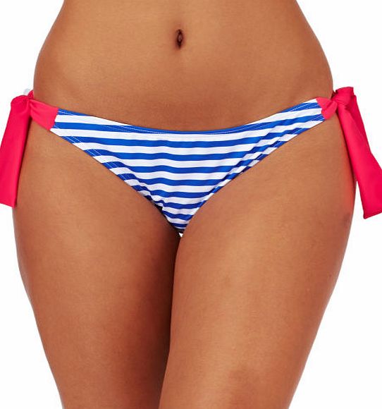 Piha Womens Piha Papeete Stripe Tie Side Bikini