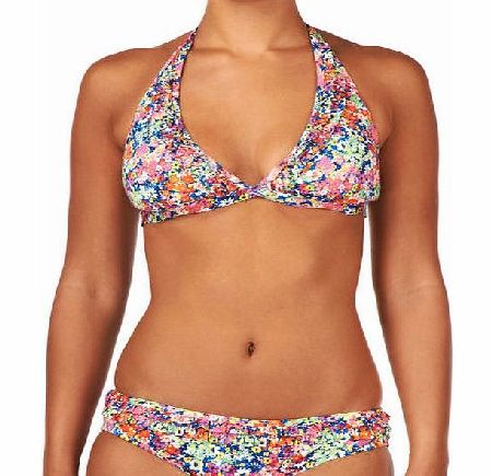 Piha Womens PIHA Posy Fixed Halter Bikini Top - Multi