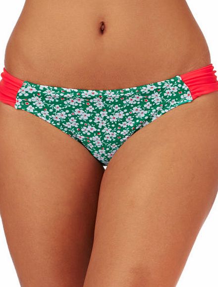 Piha Womens Piha Tribal Mix Gathered Side Pant