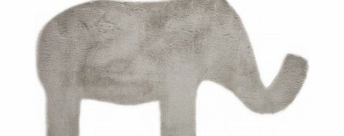 Pilepoil Elephant carpet - Light grey S