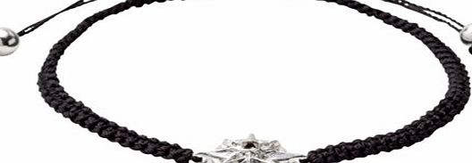 Pilgrim ..Star Friendship Bracelet...925 Silver Plated...Length: 16cm... Adjustable