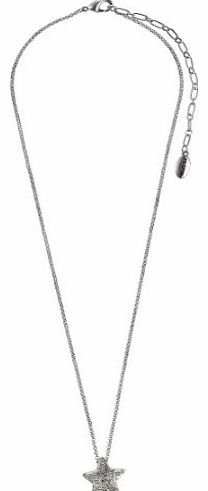 Pilgrim Silver Plated Necklace with Clear Crystal Stones of 40cm 601236031