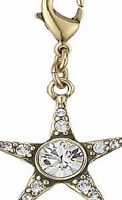 Pilgrim Womens Charms Pendant Gold Plated, Crystal 560335