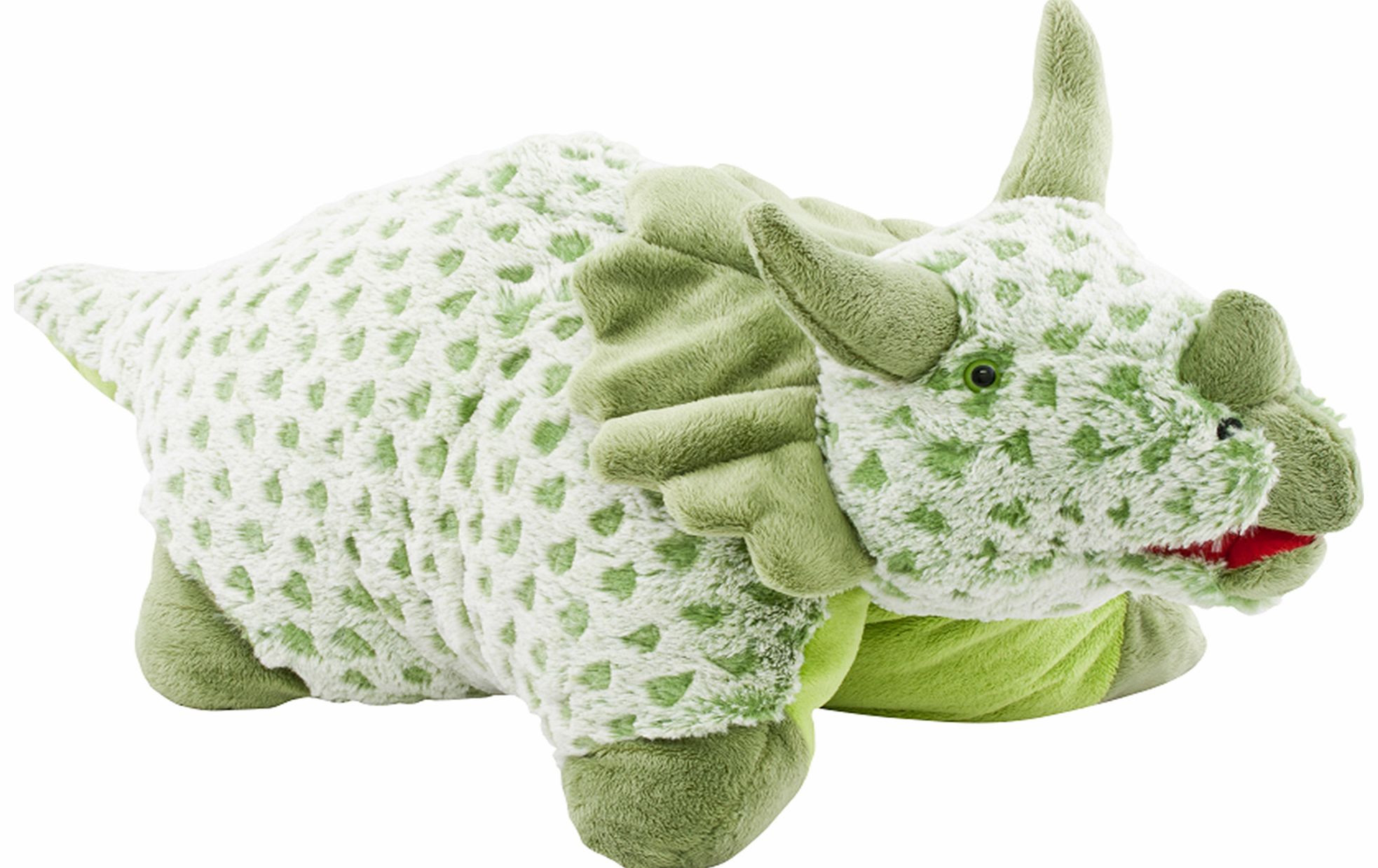 Pillow Pets Green Dinosaur Fantasy Pillow Pet 18`