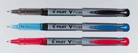 Pilot Fineliner Pen Liquid Ink 1.2mm Tip 0.5mm