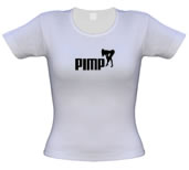 Pimp female t-shirt.