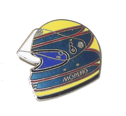 Pinbadges Moreno Helmet Pinbadge