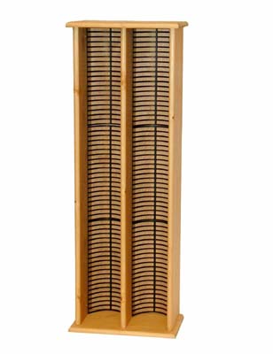 PINE 120 CD RACK