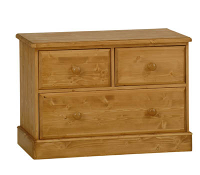 PINE 3FT BED END CHEST BALMORAL