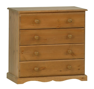 PINE 4 DRAWER CHEST CORNWALL