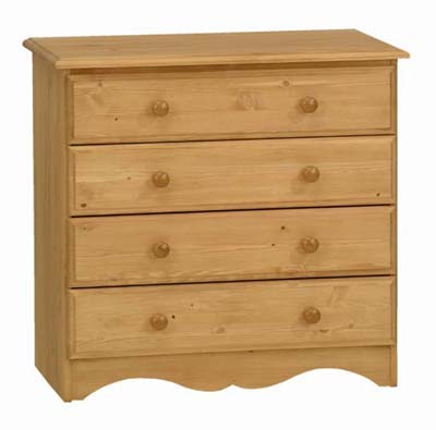 PINE 4 DRAWER CHEST MENDIP