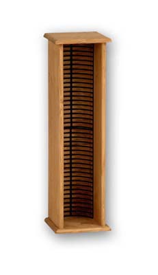 PINE 40 CD RACK