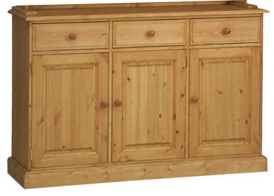 PINE 4FT 6IN SIDEBOARD