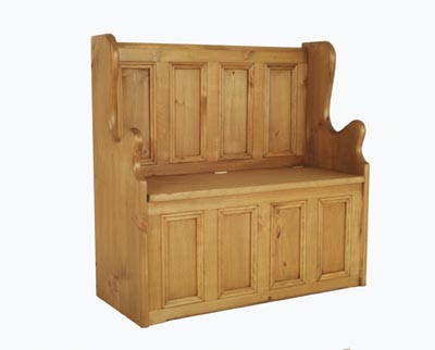 pine BENCH MONKS 3FT