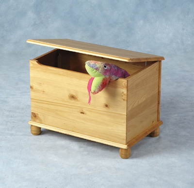 PINE BLANKET TOY BOX SOL