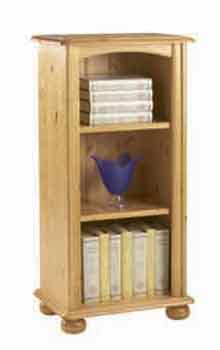 pine Bookcase 38in x 19in Small Niche Corndell