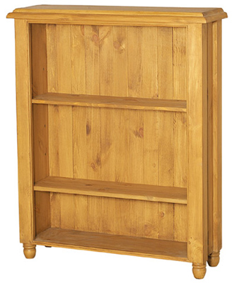 pine Bookcase 43.5inx23.5in Small Open Provencal