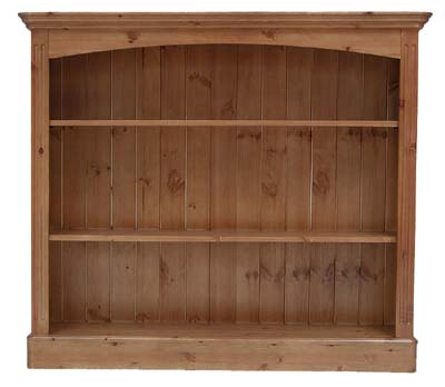 pine BOOKCASE 47IN x 54IN OLD MILL