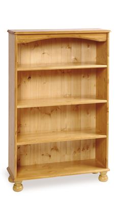 pine BOOKCASE 4ftx3ft CLASSIC